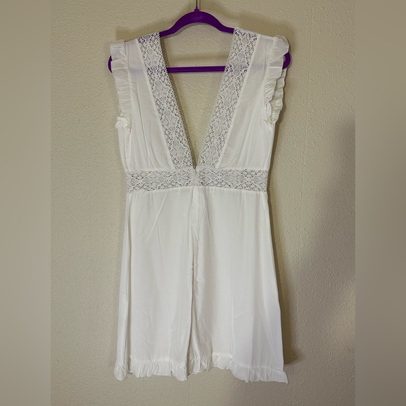 White Romper - Picture 2 of 2